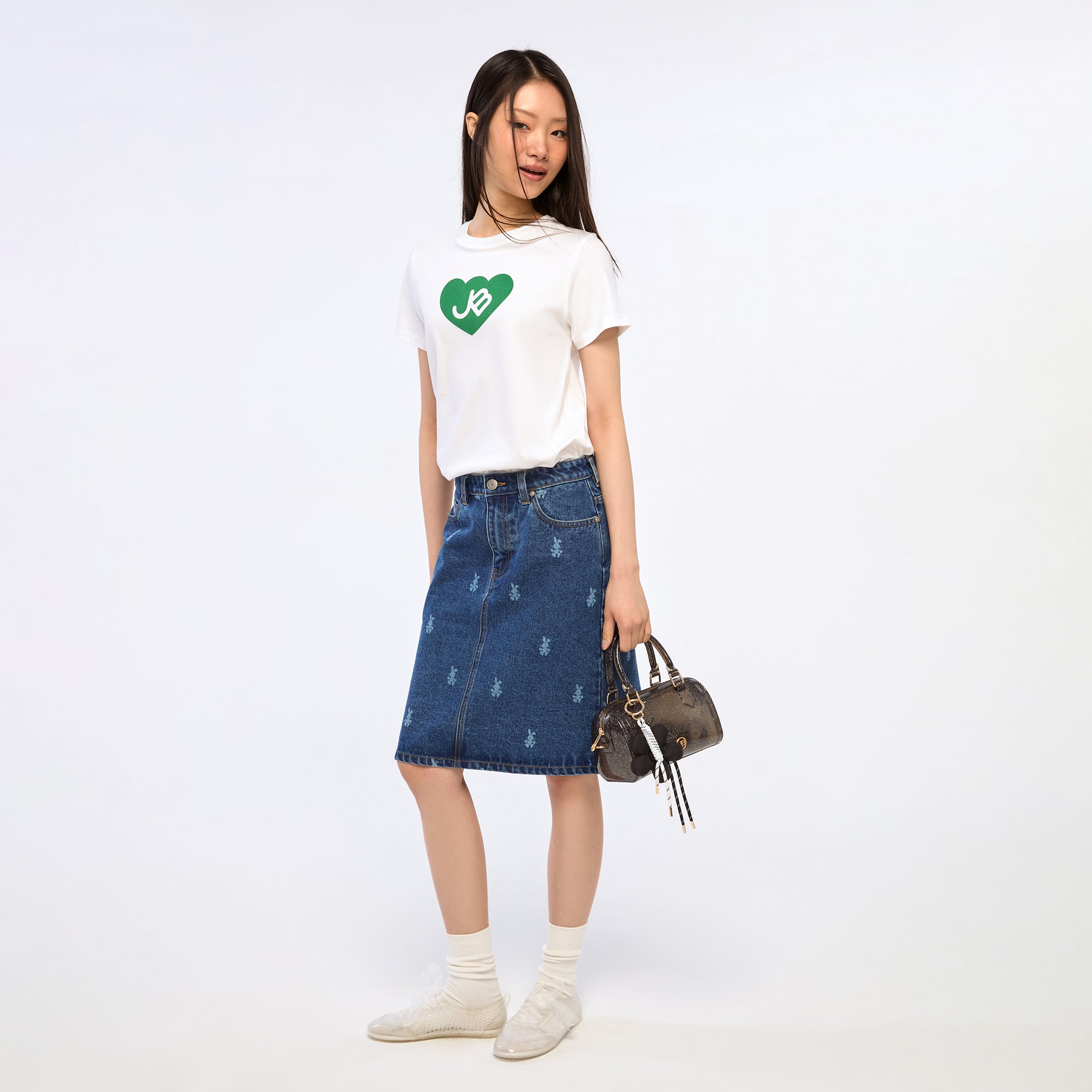 เสื้อยืดแขนสั้น JB Heart Green