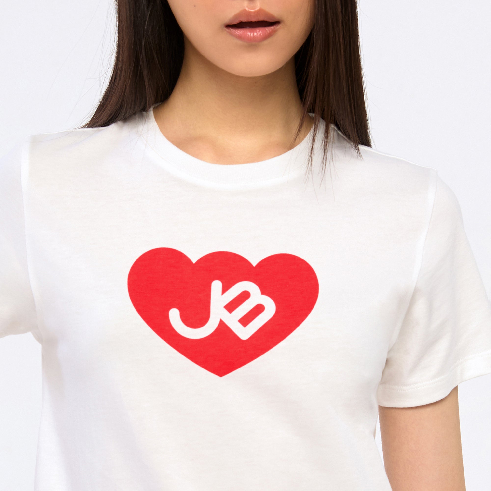 เสื้อยืดแขนสั้น JB Heart Red