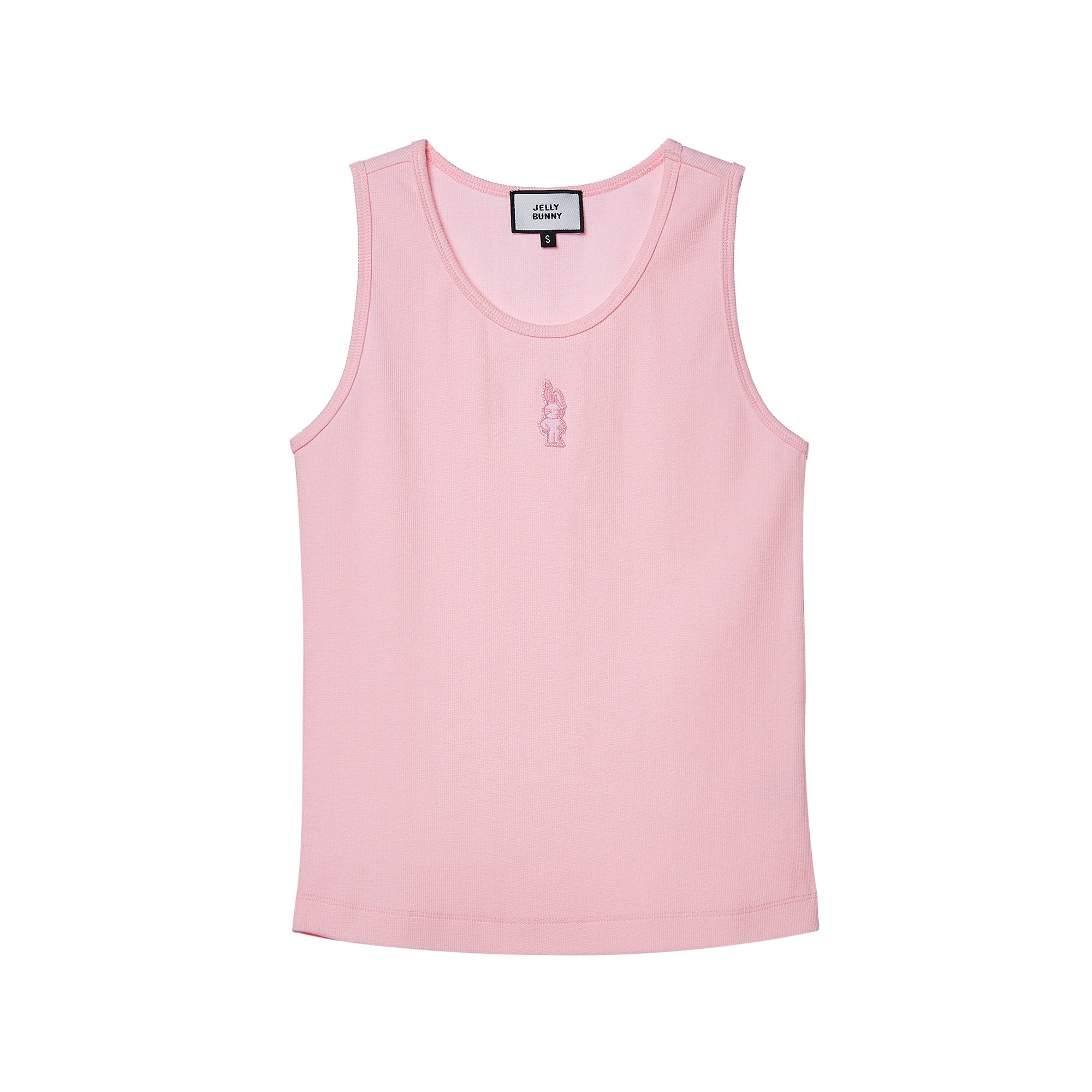 Jerme Embroidery Tank Top Pink