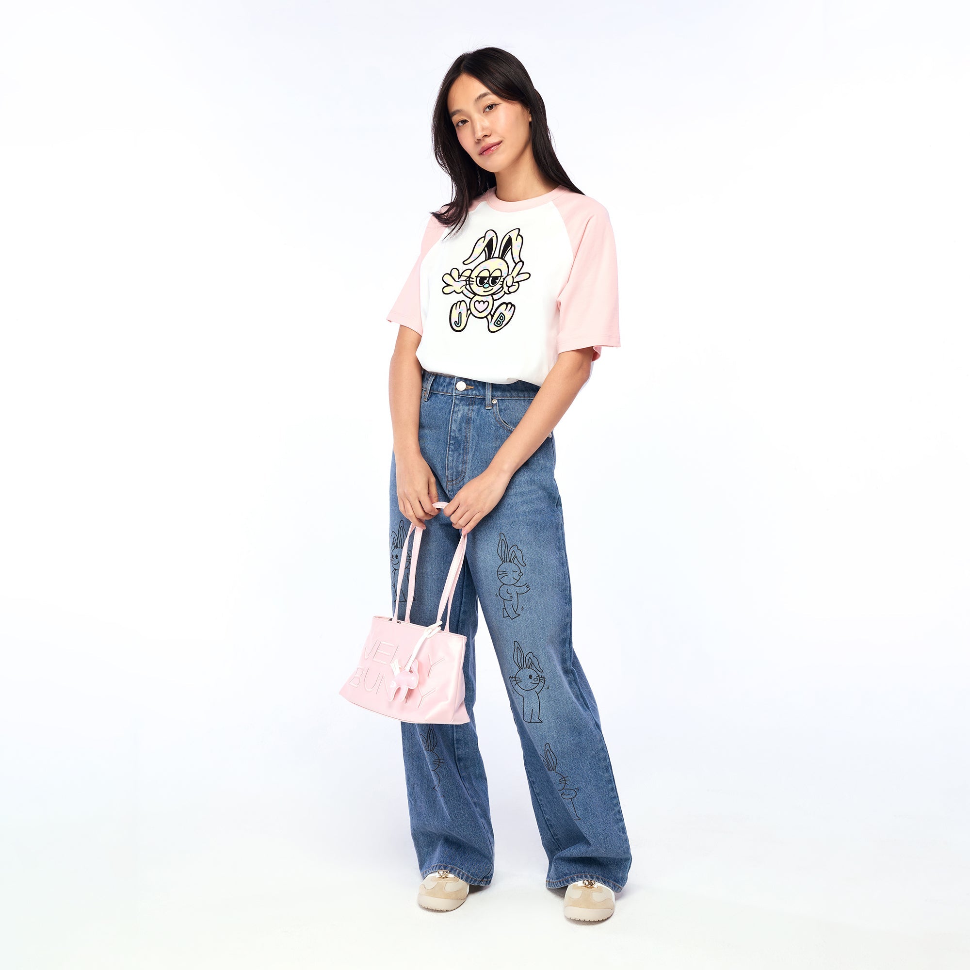 Swag Jerme Graphic T-Shirt Pink