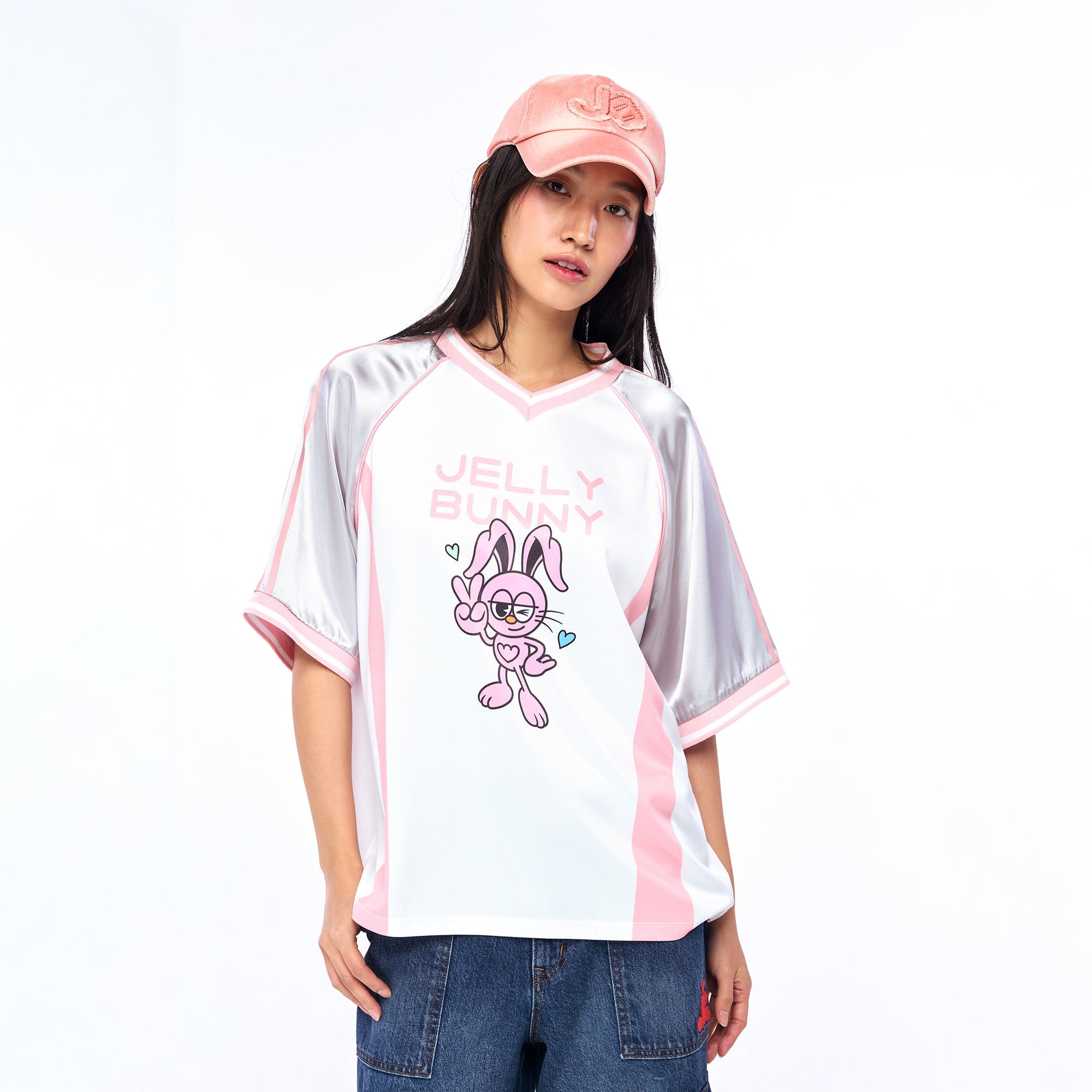 Jerme Graphic Print Football T-Shirt White