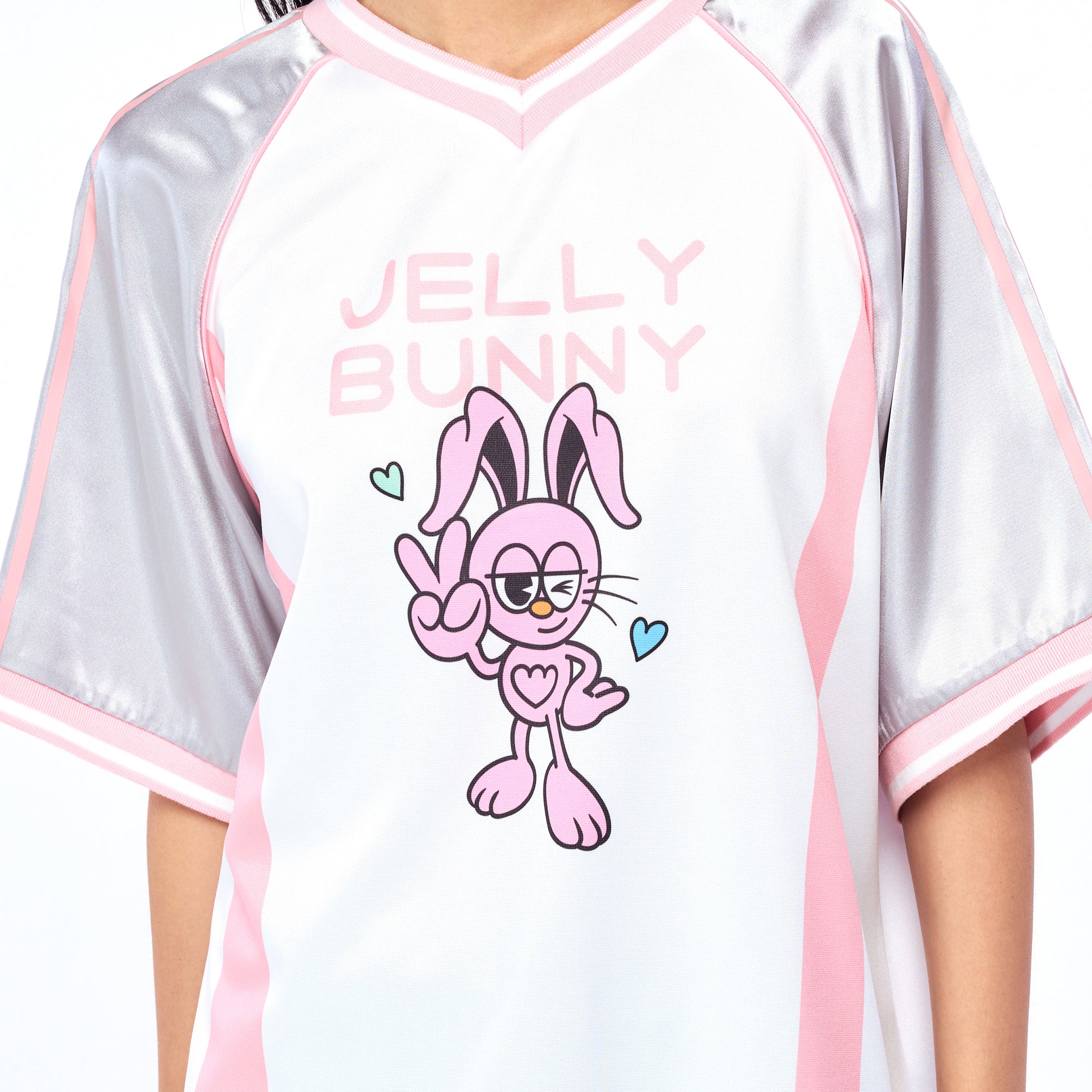 Jerme Graphic Print Football T-Shirt White