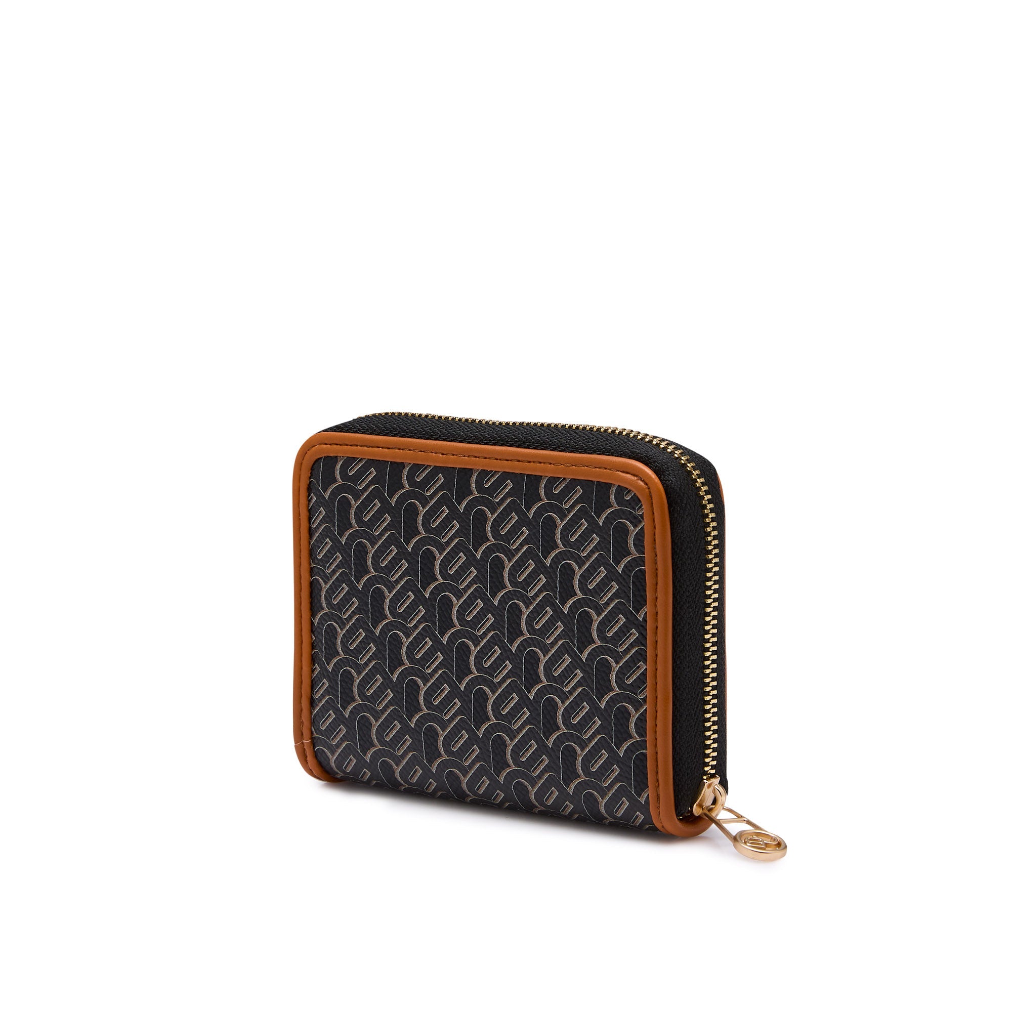 Gemin Short Wallet Printed Black