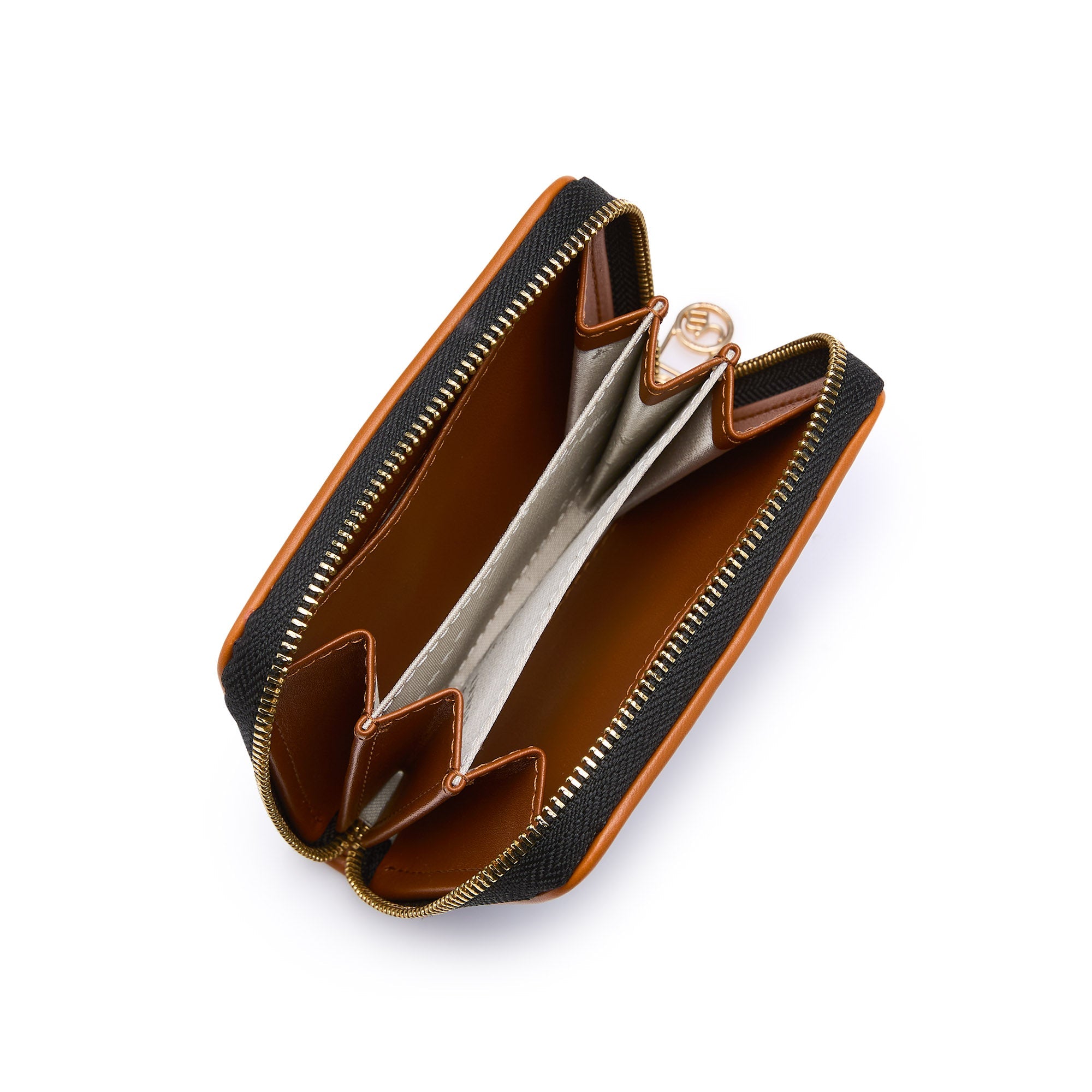 Gemin Short Wallet Printed Black