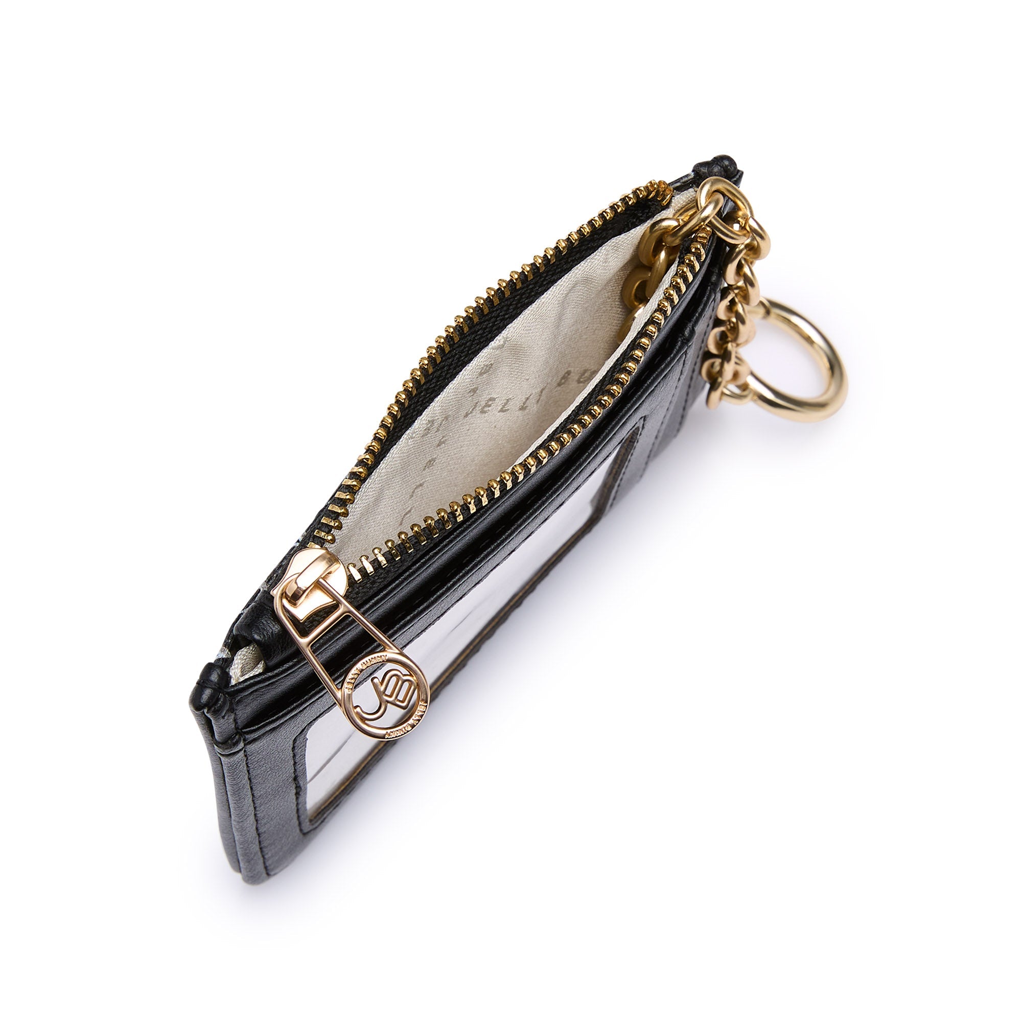 กระเป๋าสตางค์ทรงสั้น Gemin Printed Black