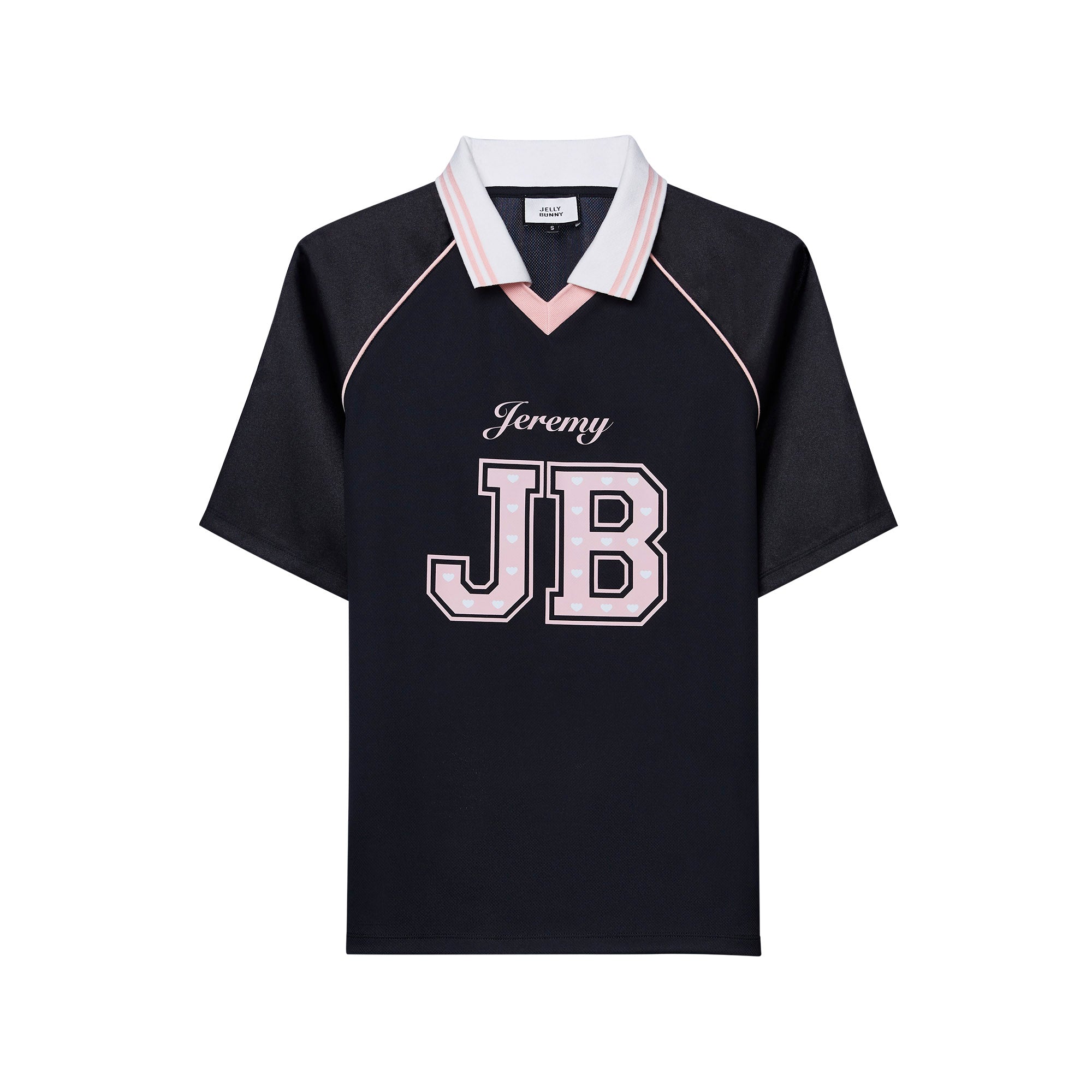 เสื้อยืดสปอร์ตลายกราฟิก Jeremy Black