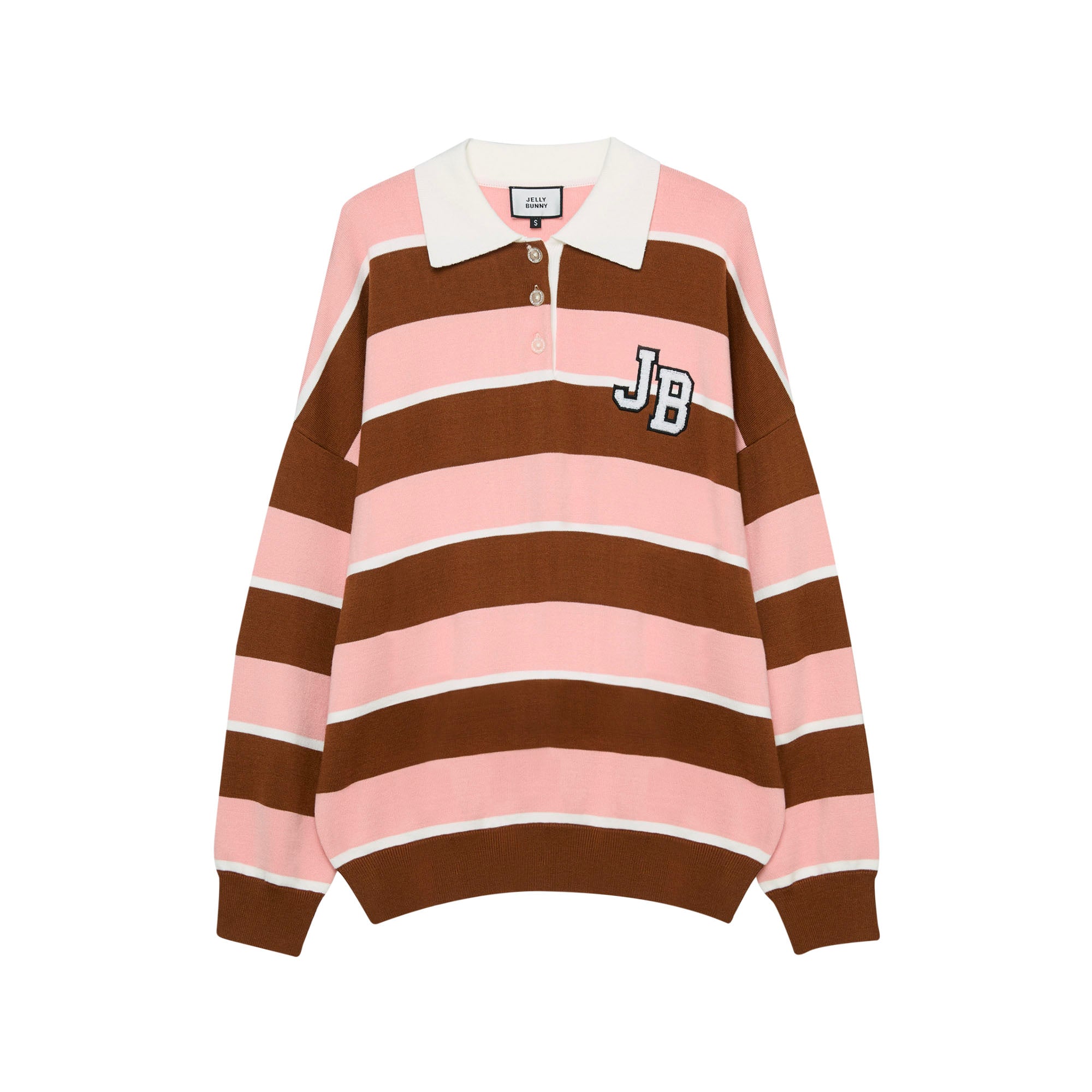 เสื้อโปโลแขนยาวลายทาง