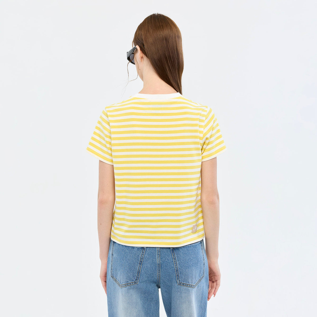 Jeremy Striped T-Shirt Yellow