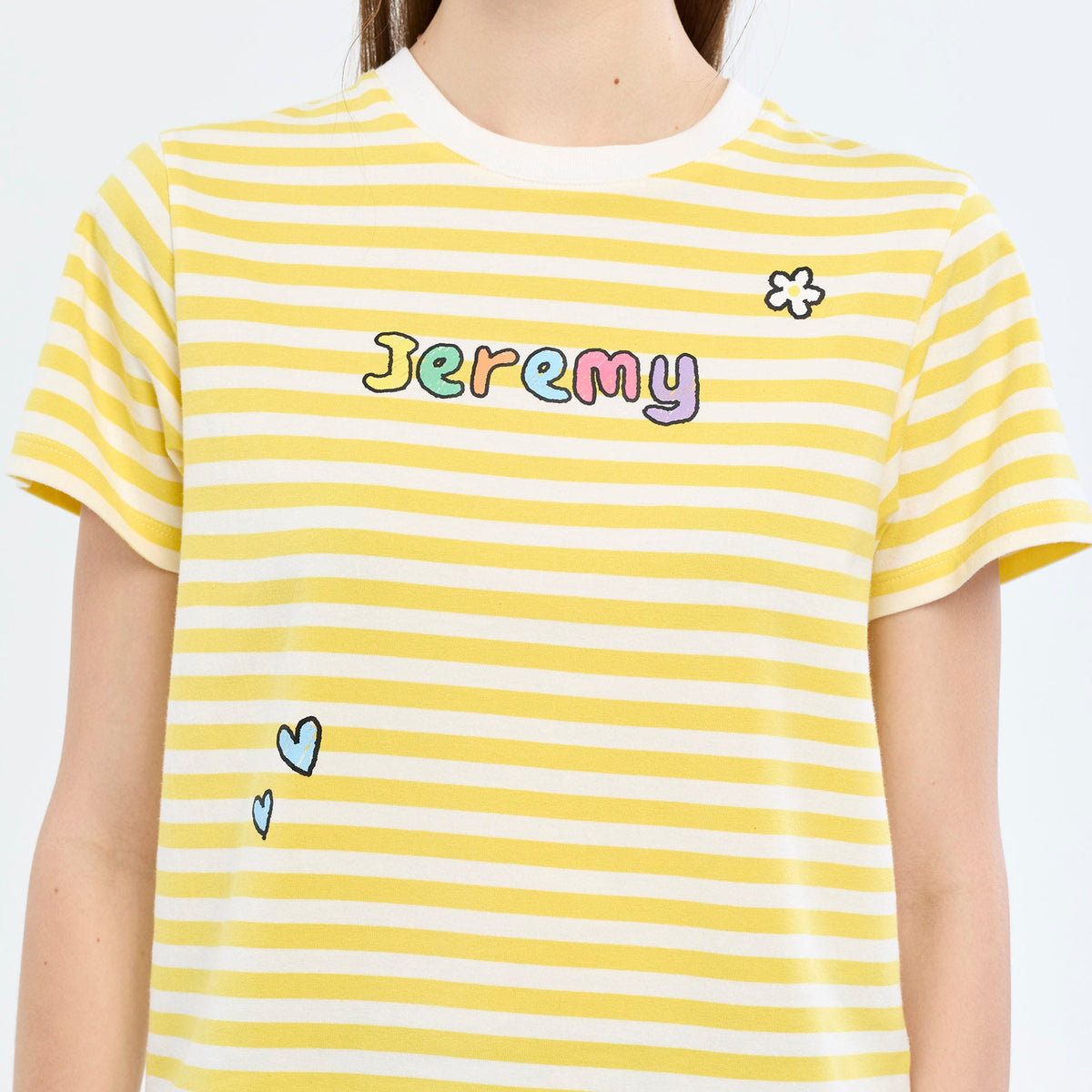 Jeremy Striped T-Shirt Yellow