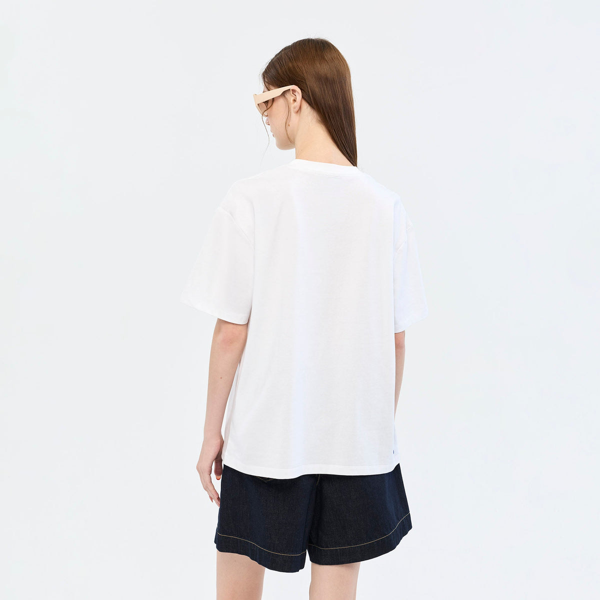 Jeremy Bunny Graphic Pocket T-Shirt White