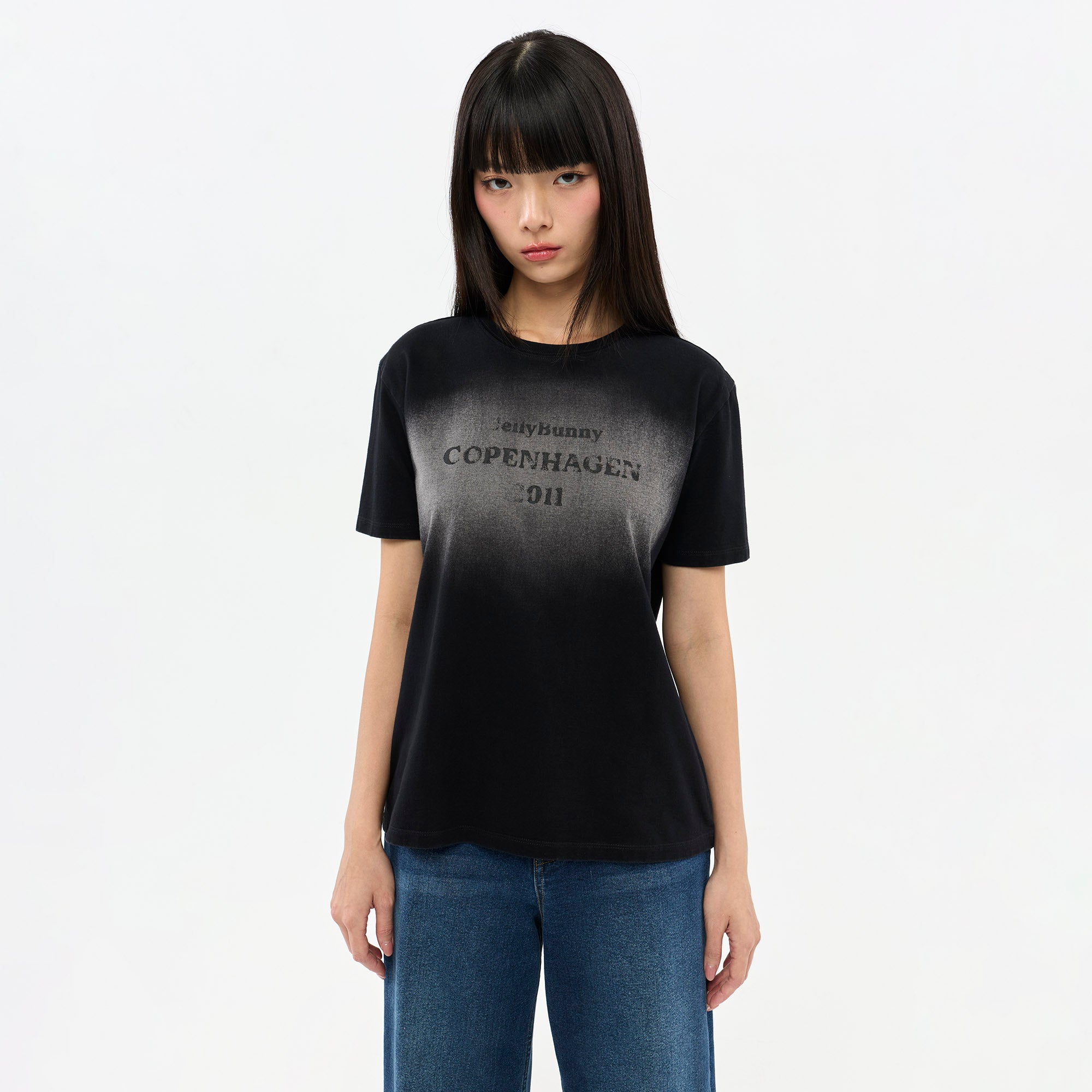 Gradient T-Shirt Black