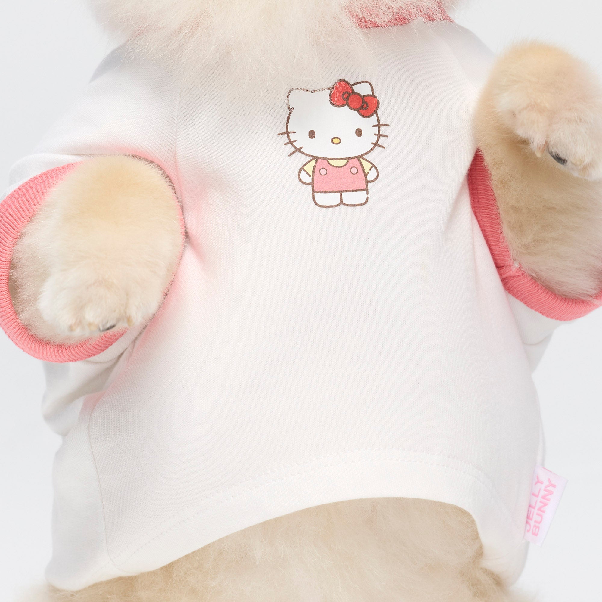 เสื้อยืดลาย Hello Kitty สำหรับสัตว์เลี้ยง White