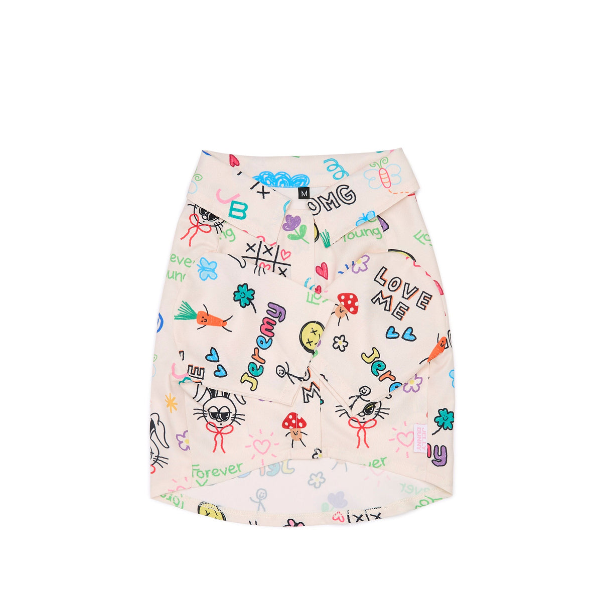 เสื้อเชิ้ตลายพิมพ์ Jeremy สำหรับสัตว์เลี้ยง Multi Color