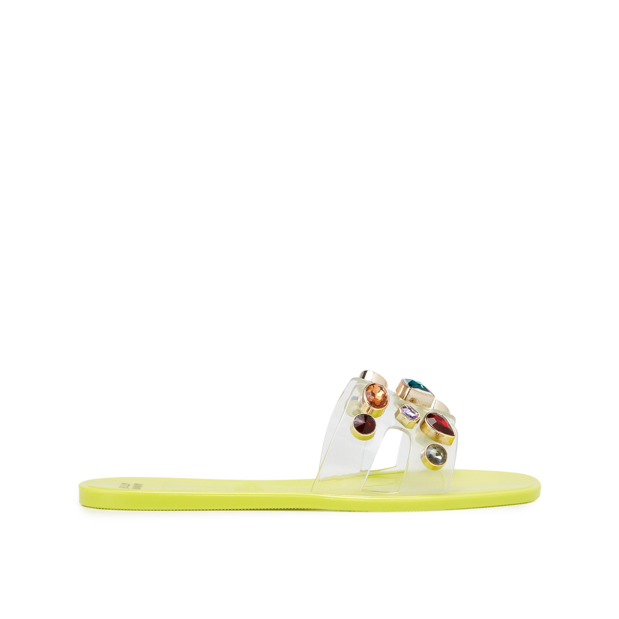 Donna Flat Sandals Green