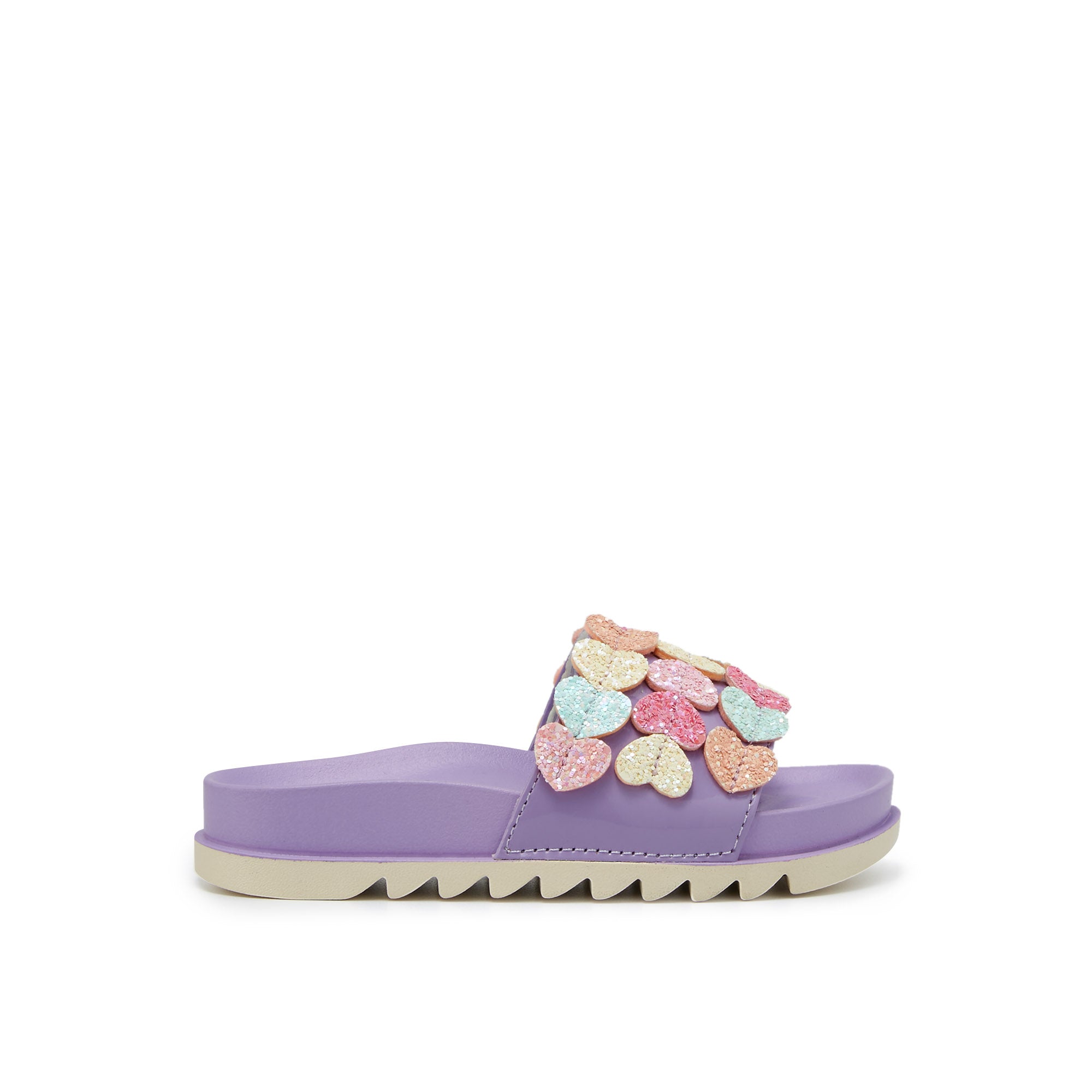 รองเท้าแตะรัดส้นสำหรับเด็กผู้หญิง Vesta Purple