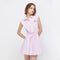 Morning Sunshine Stripe Sleeveless Mini Dress - Jelly Bunny TH