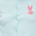 Breakfast Club Long Sleeve Cardigan - Jelly Bunny TH