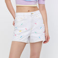 Morning Baby Session High Waist Shorts - Jelly Bunny TH