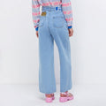 Afternoon Snooze Denim Pants - Jelly Bunny TH