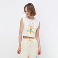 Morning Baby Session Crop Sleeve Top - Jelly Bunny TH