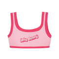 Launch Break Knitted Crop Top - Jelly Bunny TH