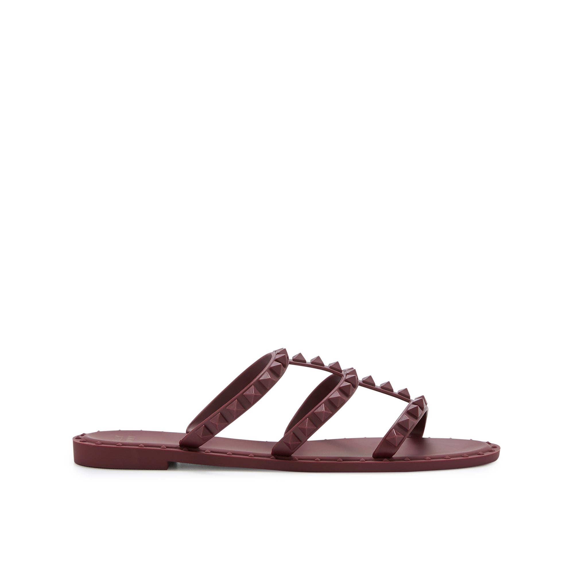 Tory Flat Sandals  Dark Red