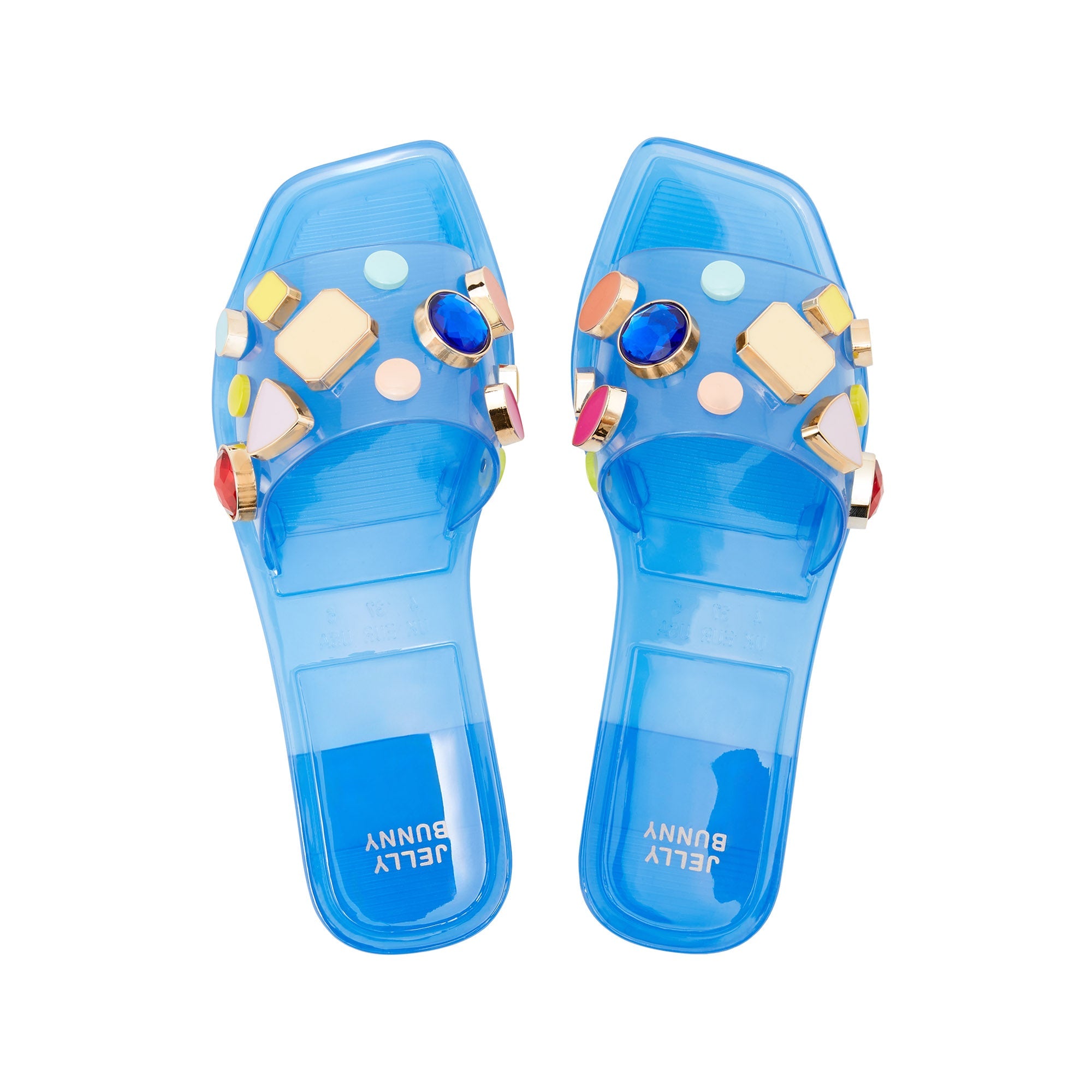 Leda Flat Sandals blue