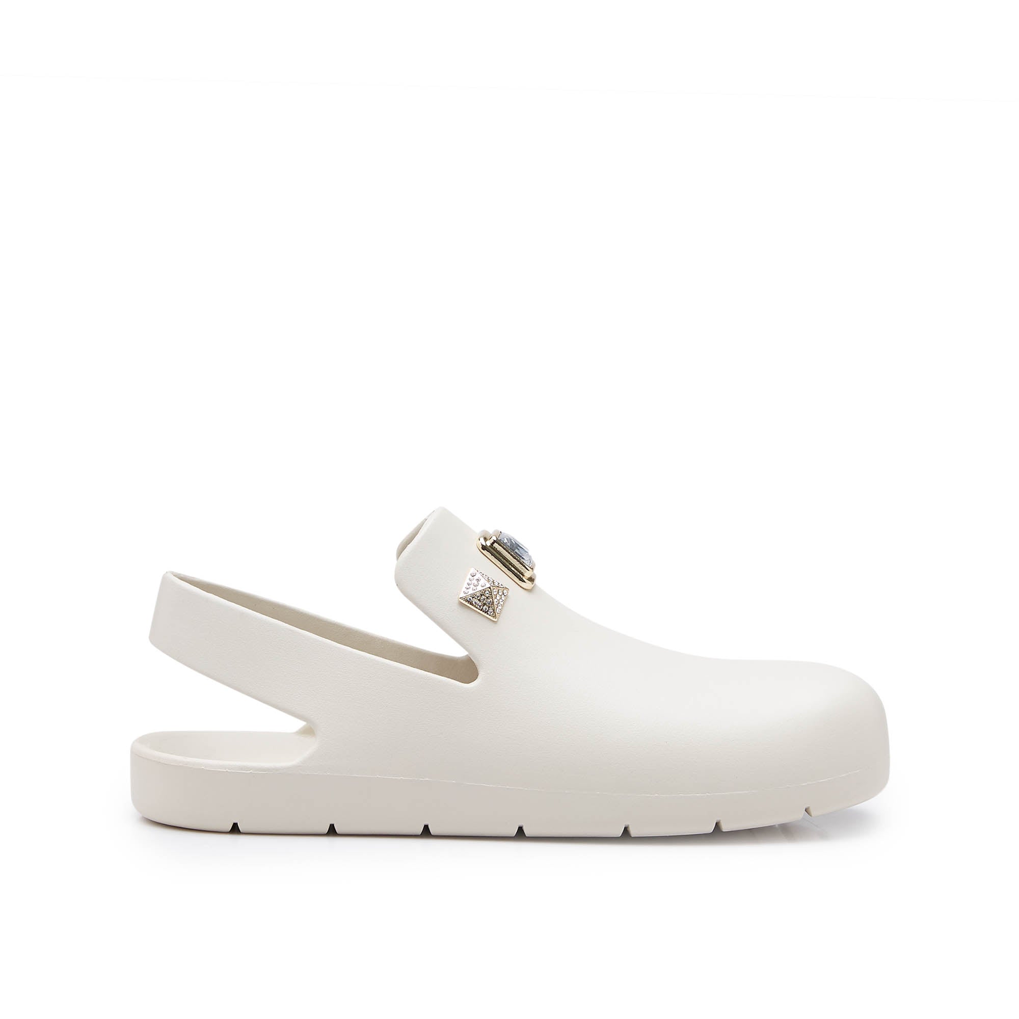 Belinda Crystal Flats Sandals Jelly Bunny TH