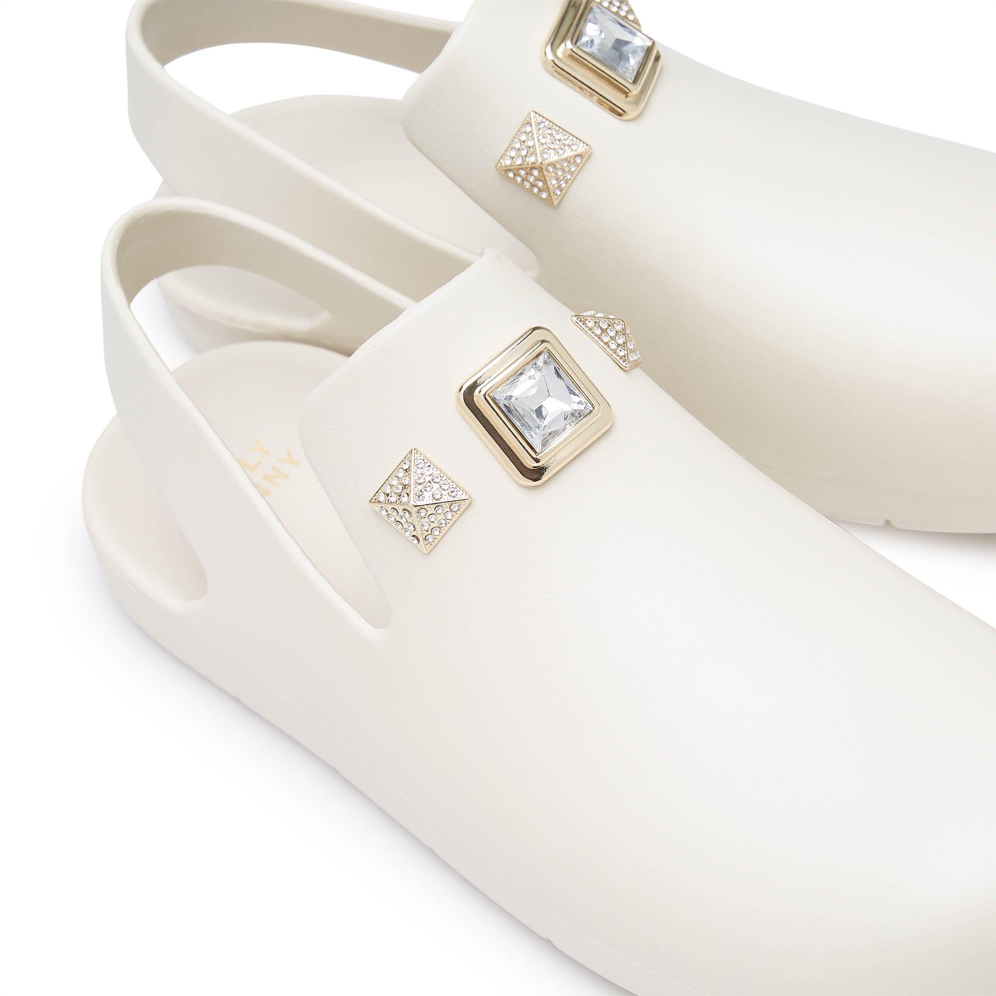 Belinda Crystal Flats Sandals Jelly Bunny TH