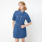 Afternoon Snack Club Denim Short Sleeve Dress - Jelly Bunny TH