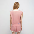 Lively Adventure Knitted Vest - Jelly Bunny TH