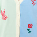 Rabbit Cutie Flora Long Sleeve Cardigan - Jelly Bunny TH