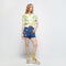Lively Adventure Embroideries Denim Shorts - Jelly Bunny TH