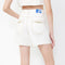 Before Clocking Off High Waist Shorts - Jelly Bunny TH
