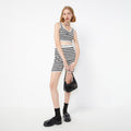 Morning Session Stripe Sleeveless Top - Jelly Bunny TH