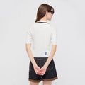 Afternoon Session Stretchy Short Sleeve Top - Jelly Bunny TH