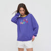 Afternoon Candy Logo Embroideries Long Sleeve Top