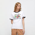 Lively Adventure Print Short Sleeve T-Shirt - Jelly Bunny TH