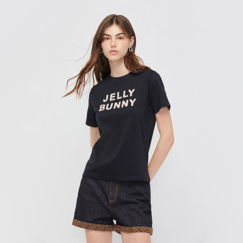 Morning Cherry Snakc Short Sleeve T-Shirt - Jelly Bunny TH