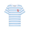 Leisure Club Stripe Short Sleeve T-Shirt - Jelly Bunny TH