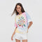 Morning Candy Class Tie-Dye Short Sleeve T-Shirt - Jelly Bunny TH