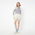 Delightful Morning Class Knitted Long Sleeve Top - Jelly Bunny TH
