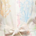 Lively Adventure Print Short Sleeve Dress - Jelly Bunny TH