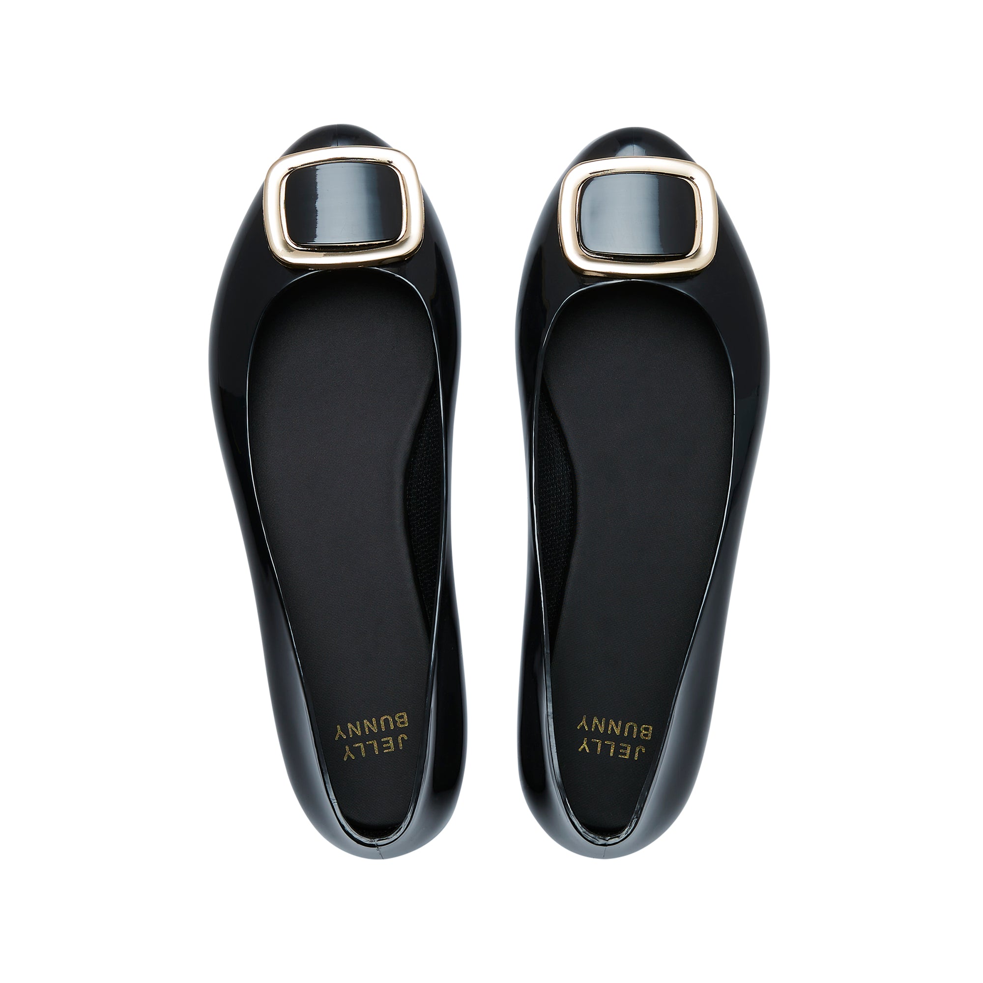 Ingrid Flats Shoes Black [Photo]