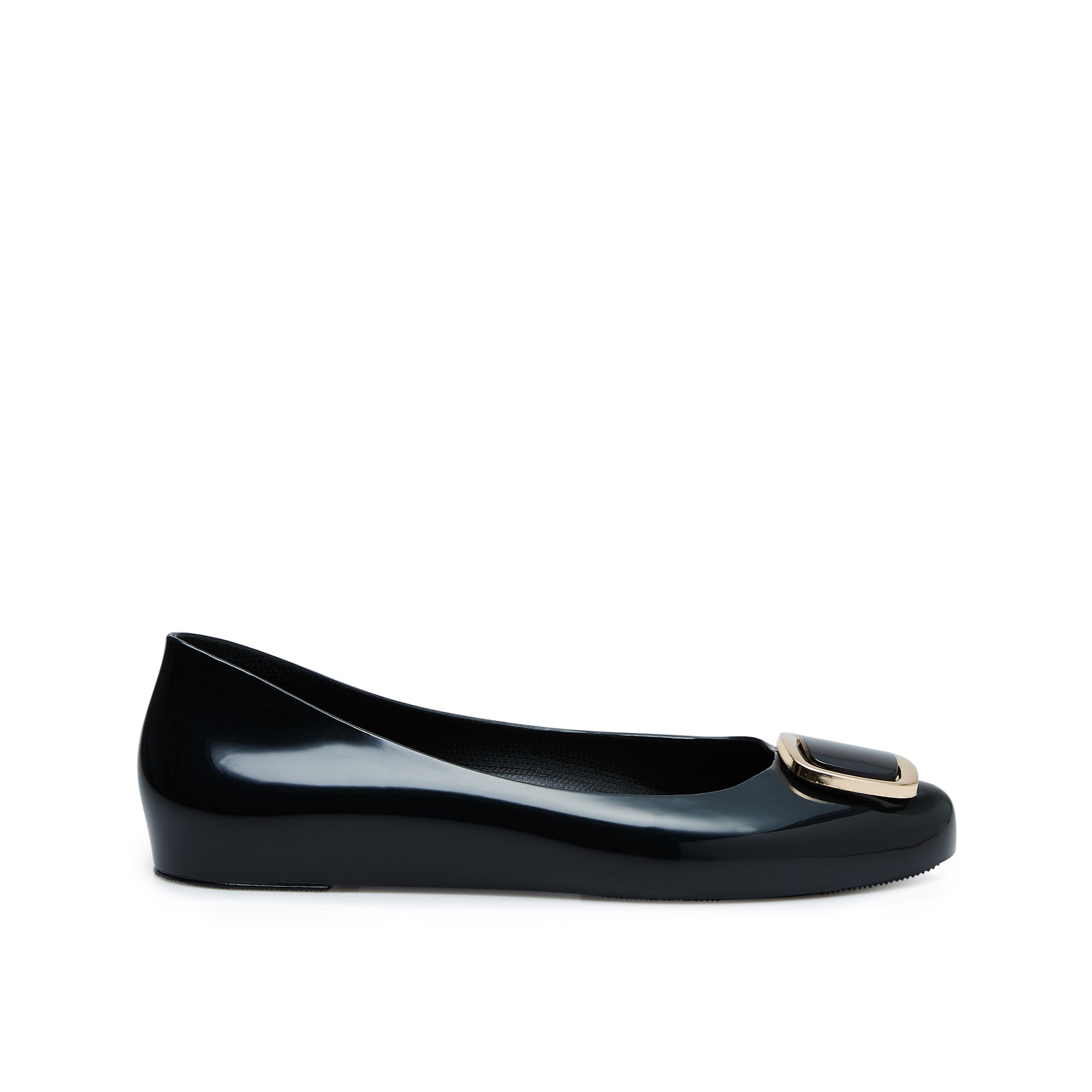 Ingrid Flats Shoes Black [Photo]