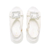 Josie Crystal Flats Sandals - Jelly Bunny TH