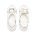 Josie Crystal Flats Sandals - Jelly Bunny TH