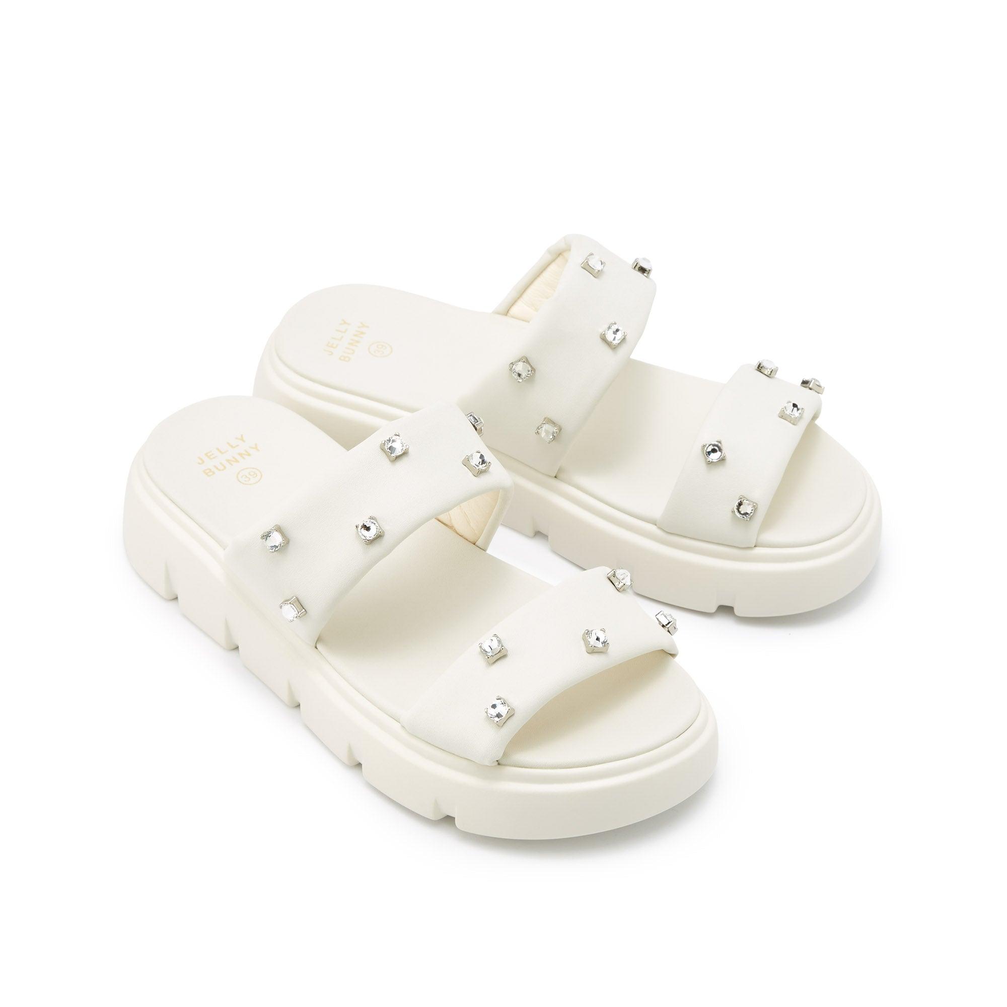 Nima Sandals White - Jelly Bunny Thailand Official Online Store