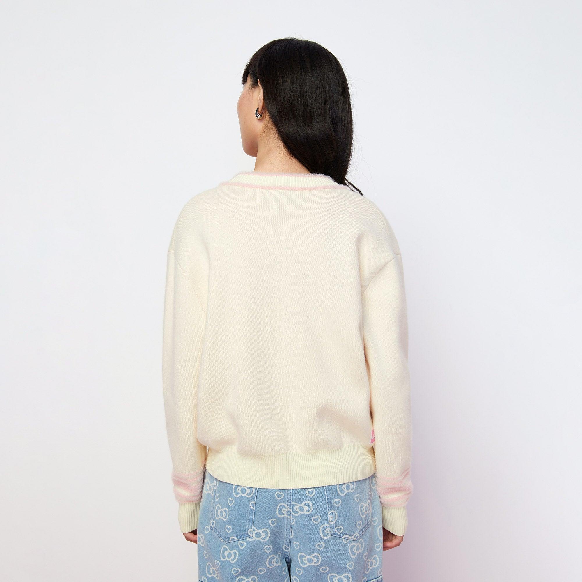 Whimsy Kitty Cardigan Cream - Jelly Bunny Thailand Official Online Store