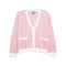 เสื้อคาร์ดิแกนแขนยาว Kissing Cyber Pink - Jelly Bunny TH